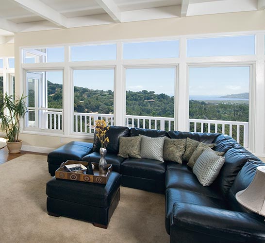 Sunroom filled with natural light after window replacement — the kind of work local partners deliver in Nazareth
